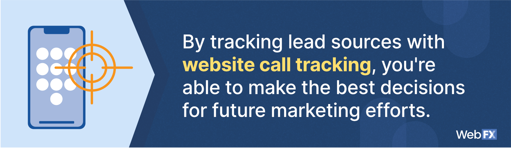 Call tracking benefits