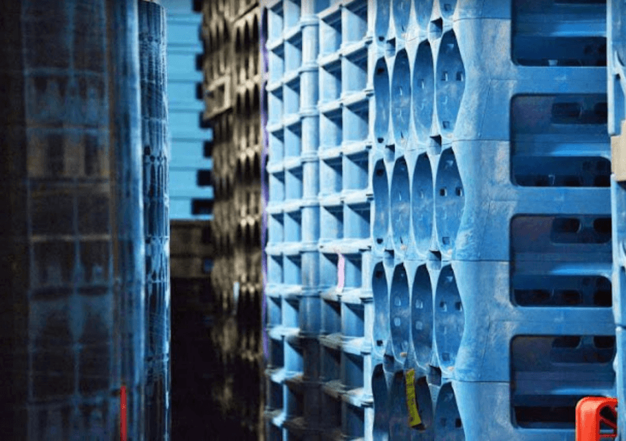 Polymer Solutions International bottled water racks