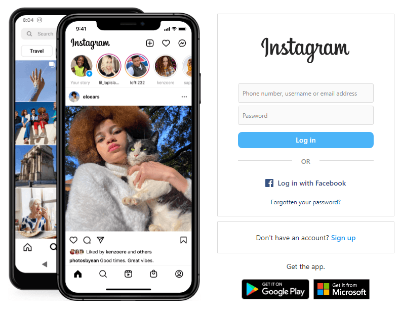 Instagram social media marketing platform
