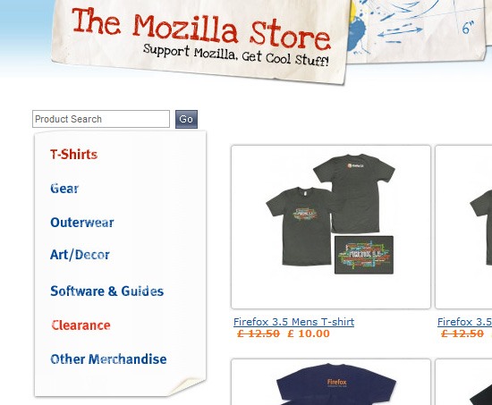 Mozilla商店