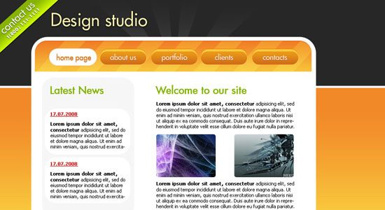 Website Design Studio - screen shot.