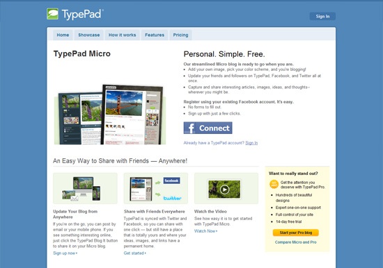 TypePad微