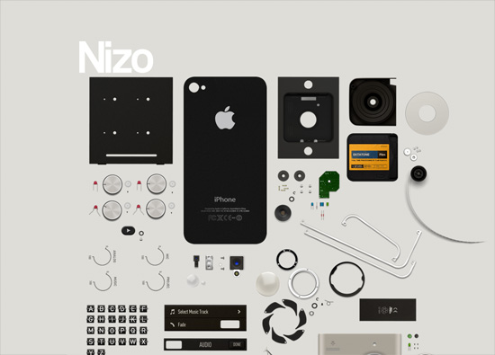 iOS应用网站设计:Nizo for iPhone”width=