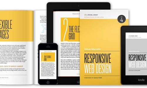 响应式网页设计的书籍封面