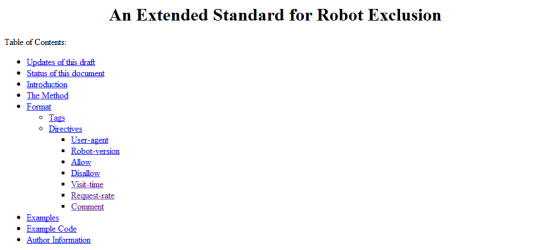 虽然不是标准，但是有一个robots.txt的扩展，得到了主流的支持。
