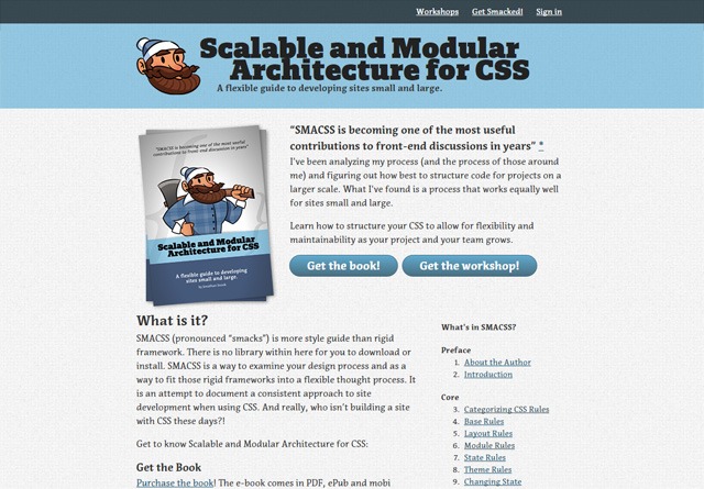 可扩展和模块化的CSS体系结构(SMACSS)