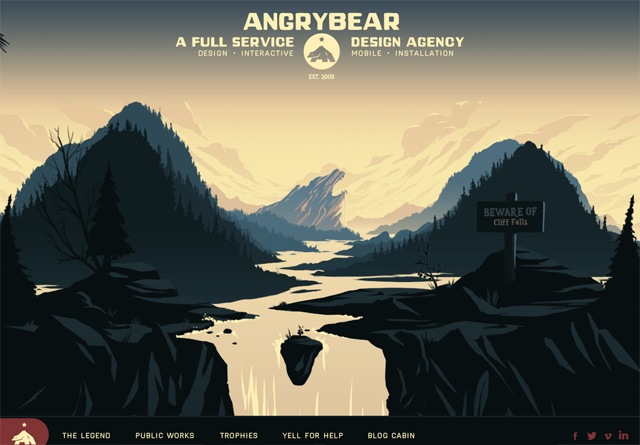投资组合网站:愤怒的熊
