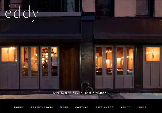 餐厅网站的图片:The Eddy NYC