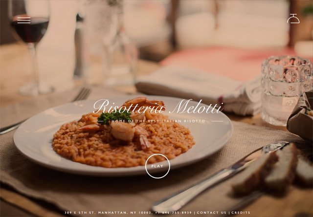 餐厅网站图片:Risotteria Melotti