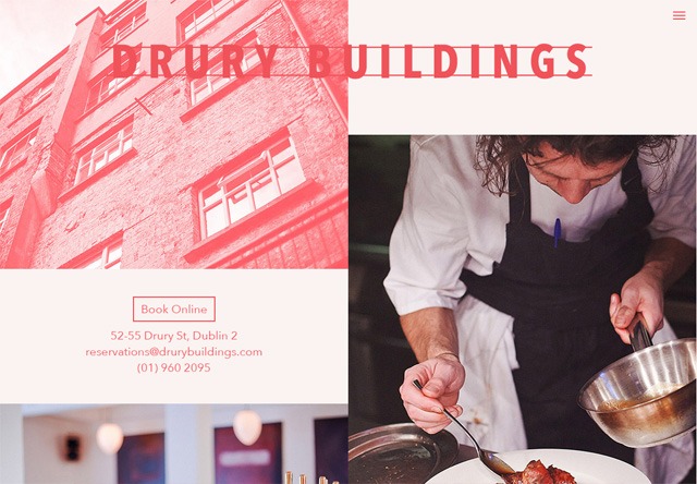 餐厅网站图片:Drury Buildings