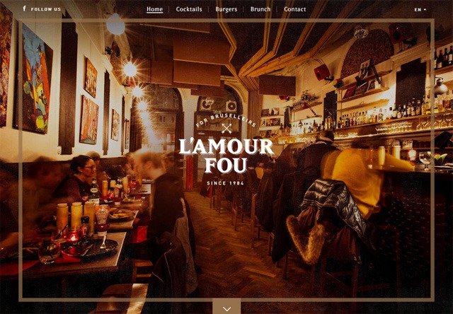 餐厅网站图片:L&rsquo