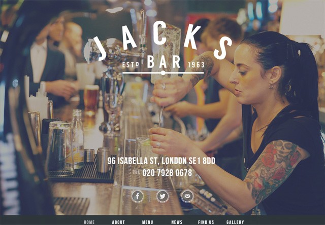 餐厅网站图片:Jacks Bar