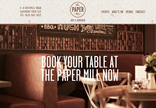 餐厅网站的图片:造纸厂
