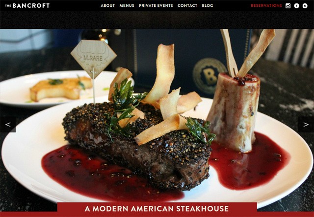 餐厅网站图片:Bancroft