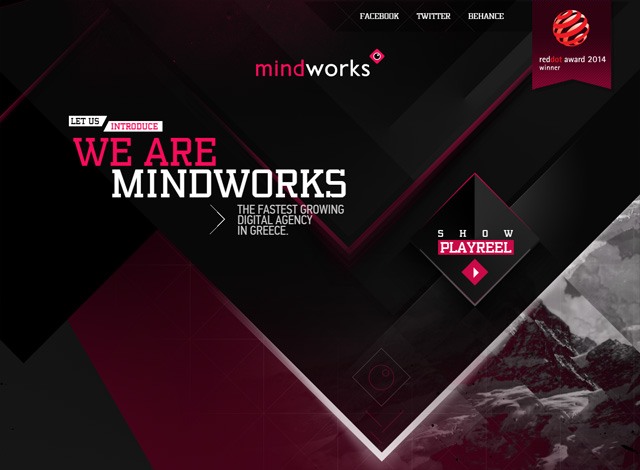 单页网站:Mindworks