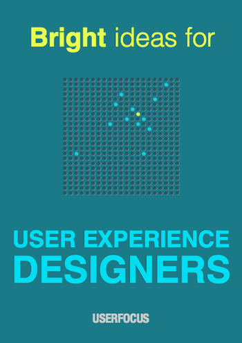 给用户体验设计师的好主意
