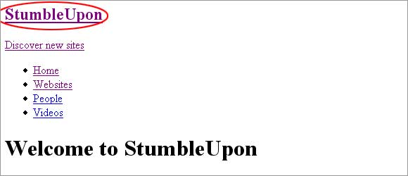 CSS关闭后的StumbleUpon