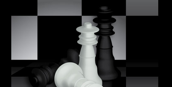 创建一个方格三维象棋图形场景预览。
