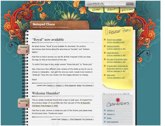 Notepad Chaos - screen shot