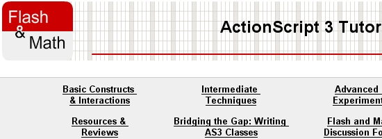 Flash和数学ActionScript 3教程-屏幕截图
