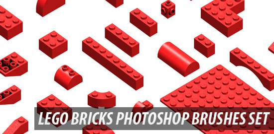 Building a Lego Bricks Photoshop Brushes Set
