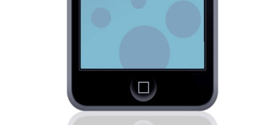 创建一个iPod Touch屏幕截图。