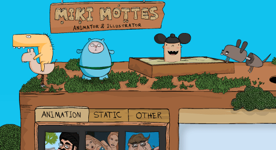 Miki Mottes -屏幕截图。