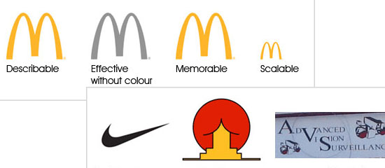 5个重要的标志设计技巧-屏幕截图。