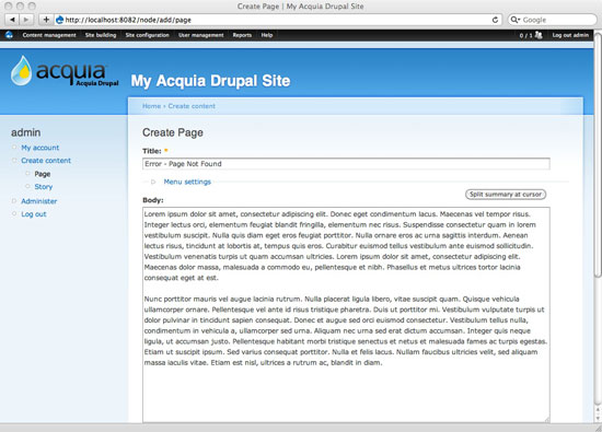 了解Drupal内容的基本URL结构