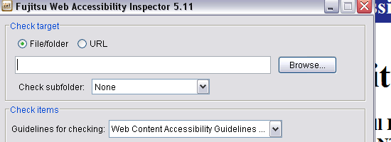 网页辅助检查器-屏幕截图。