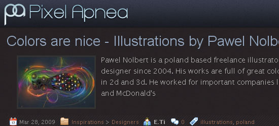 PixelApnea -屏幕截图。