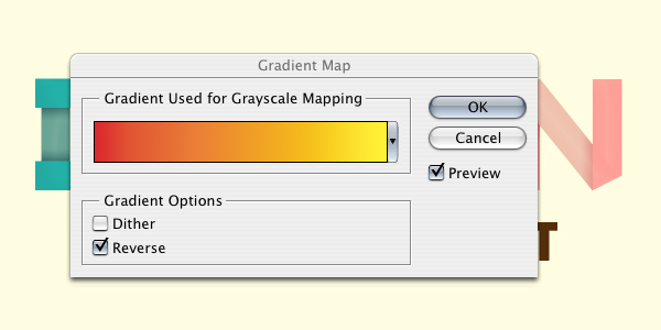 Adding a Gradient Map