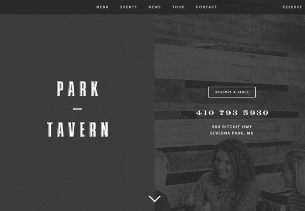 暗网设计的例子:Park Tavern