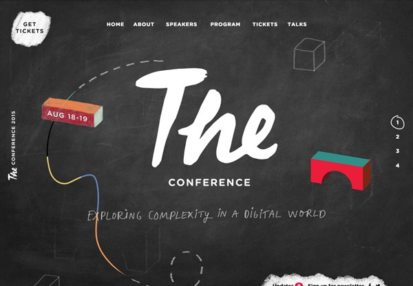 暗网设计案例:The Conference 2015