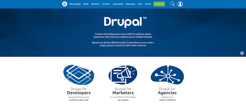 Drupal主页