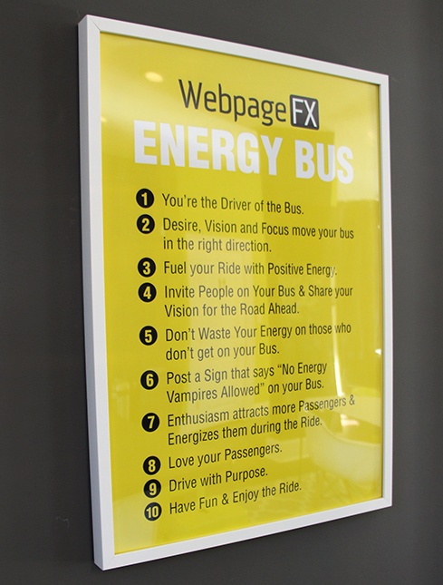 WebFX能源巴士海报