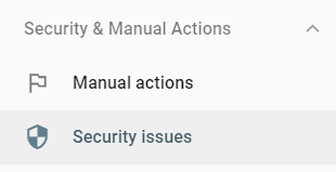 谷歌搜索控制台中的安全问题