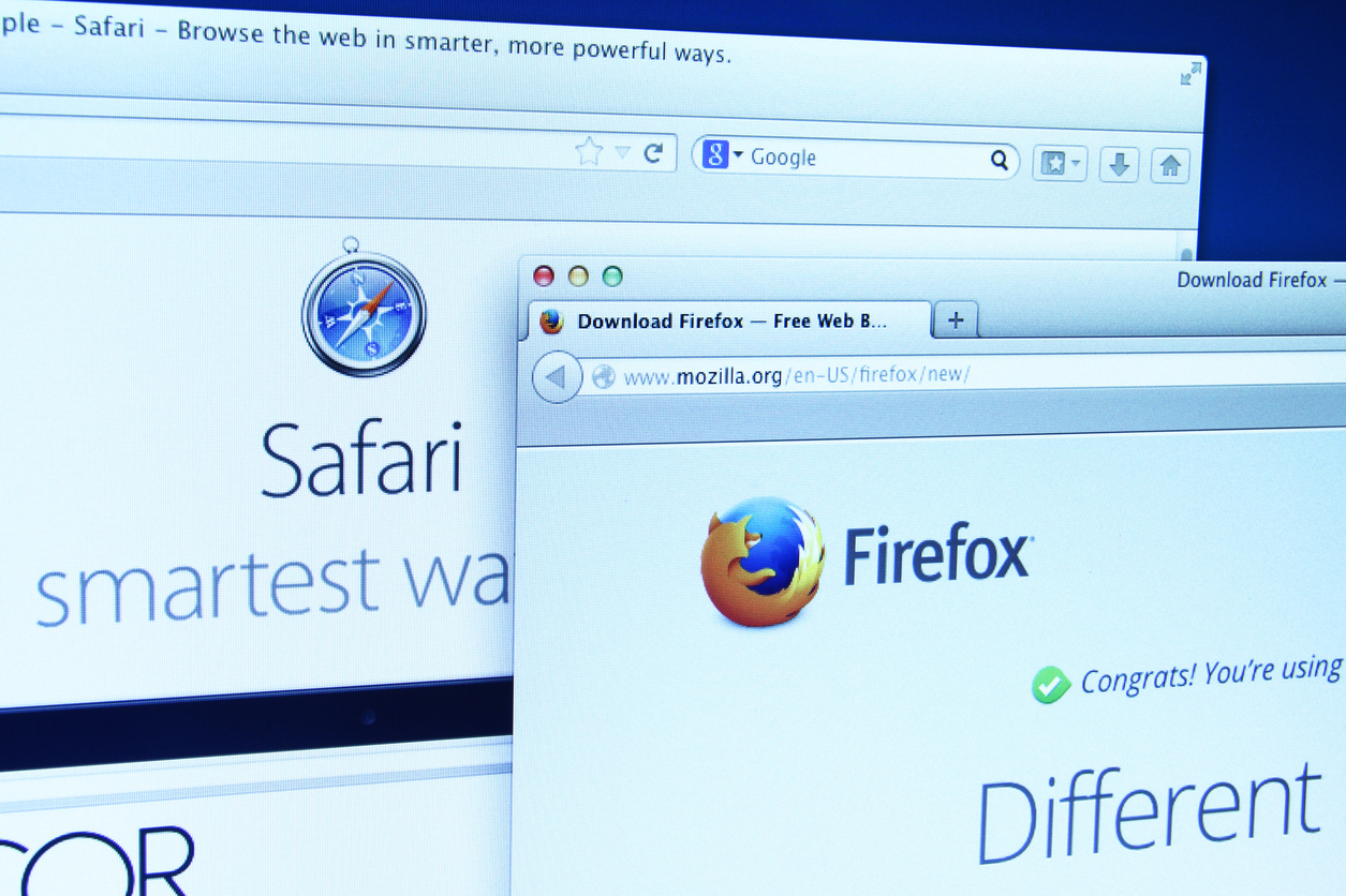 Mozilla Firefox和Safari网站