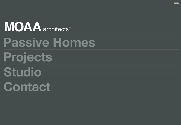 极简主义设计:MOAA Architects
