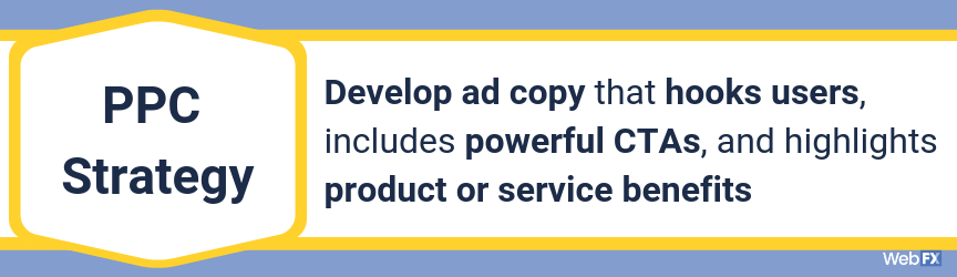 开发吸引用户的广告文案，包括强大的cta，突出产品或服务的好处