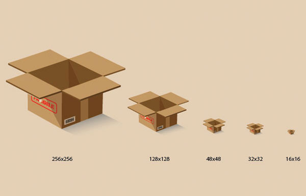 3D运输包装盒预览