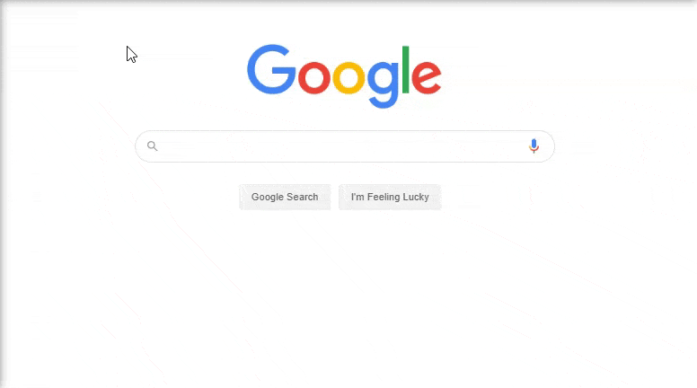 在搜索栏中使用谷歌建议查找用户正在搜索的内容