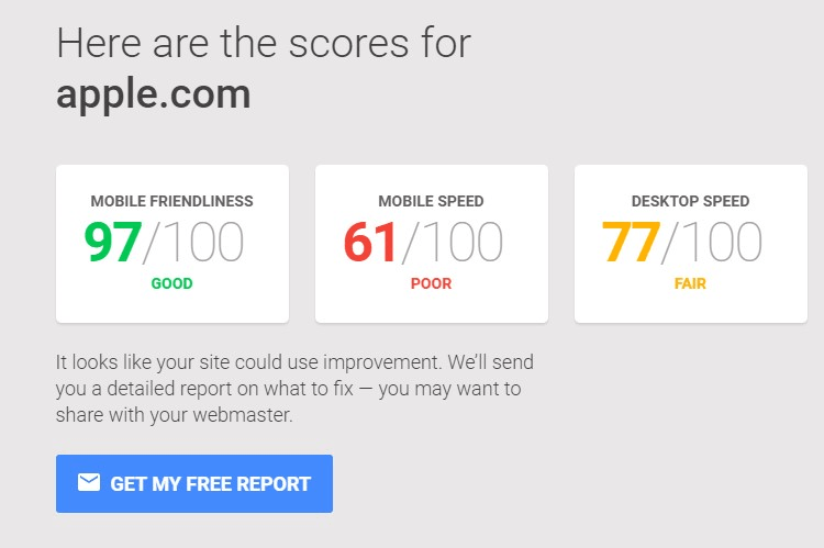site-test-results