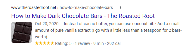 巧克力搜索引擎优化列表