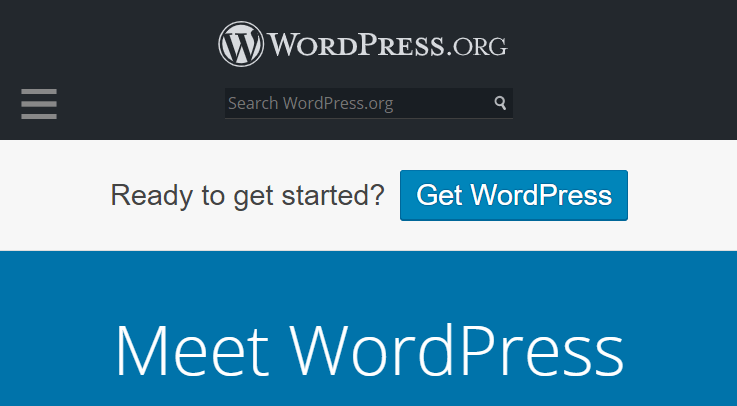 WordPress的主页
