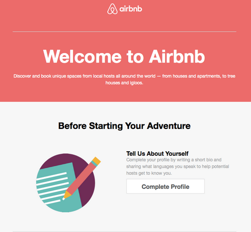 airbnb email marketing