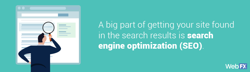 搜索引擎优化是你的网站被发现的一个重要部分