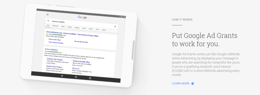 Put Google Ad Grants to work for you