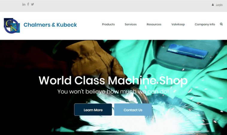 Chalmers and Kubeck website