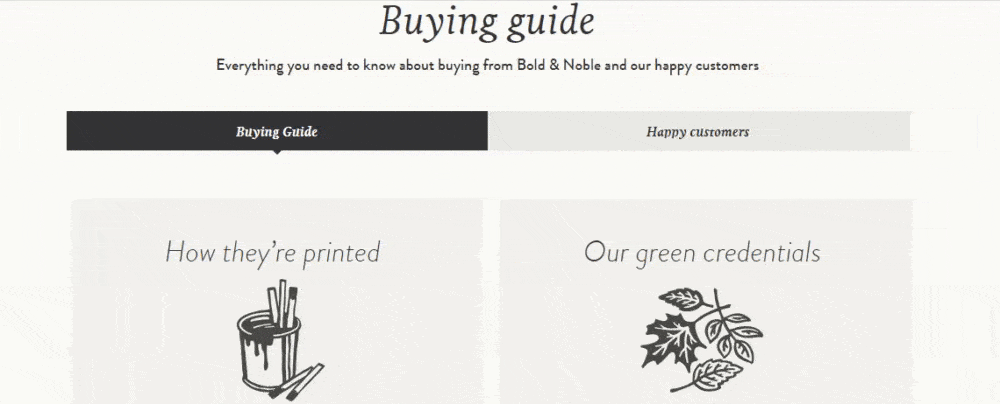 Bold and Noble buying guide